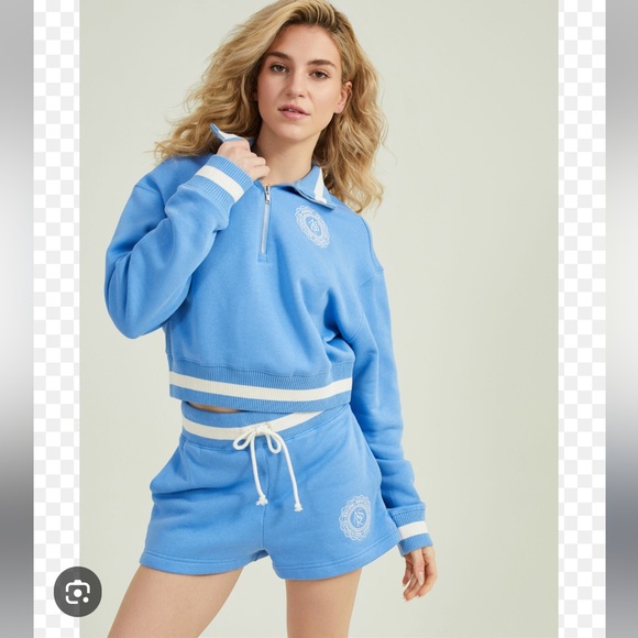 NWT AS Revival Elite Varsity Fleece Pullover and shorts set size medium - Picture 3 of 14